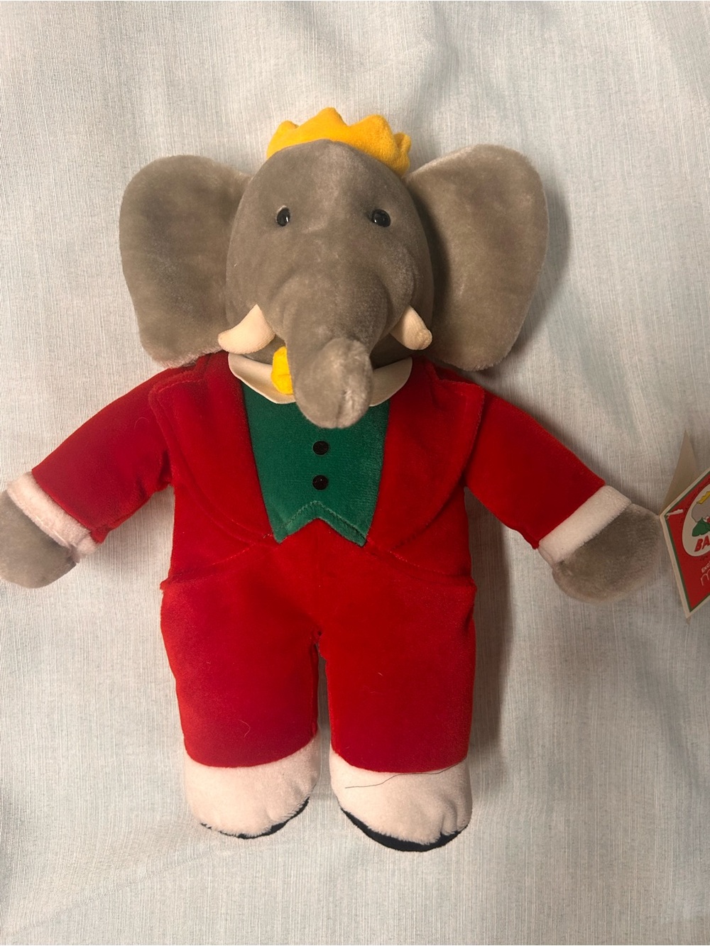 Vintage 1988 Macy’s Gund Babar the Elephant 14” Plush
